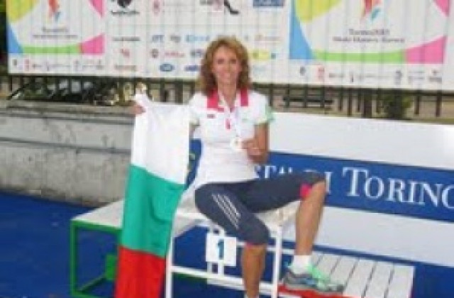 Красимира Чахова със сребърен медал на осмата Олимпиада за ветерани в Торино