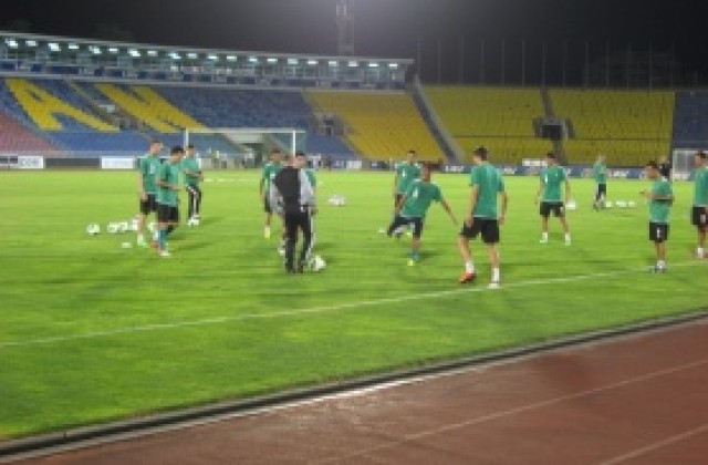 СНИМКИ: Лудогорец в страхотно настроение преди Партизан