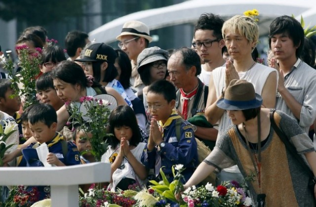 Япония отбеляза годишнина от атомната бомбардировка над Хирошима