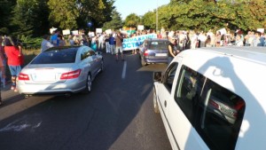 Протестиращите пред Евксиноград незаконно блокирали пътя за курортите