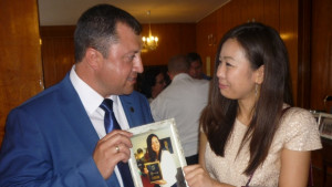 Кметът на Павликени на прием в Японското посолство