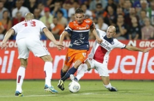 ВИДЕД: ПСЖ стъпи накриво още в първия кръг – даде хикс на 10 от Монпелие