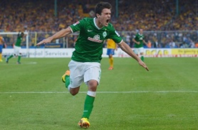 Късен гол на Вердер пречупи новака Брауншвайг