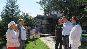 Кулината къща приюти творби на изтъкнати художници
