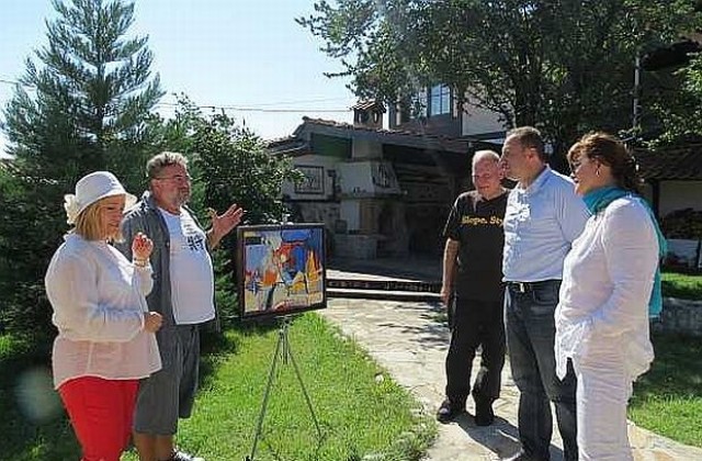Кулината къща приюти творби на изтъкнати художници