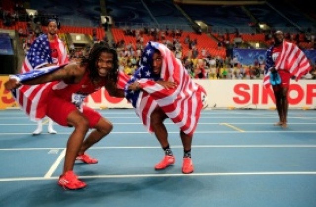 Американската щафета 4x400 метра стъпи на върха