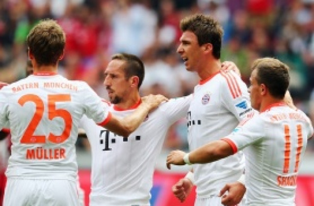 ВИДЕО: Байерн с трудна победа срещу Айнтрахт