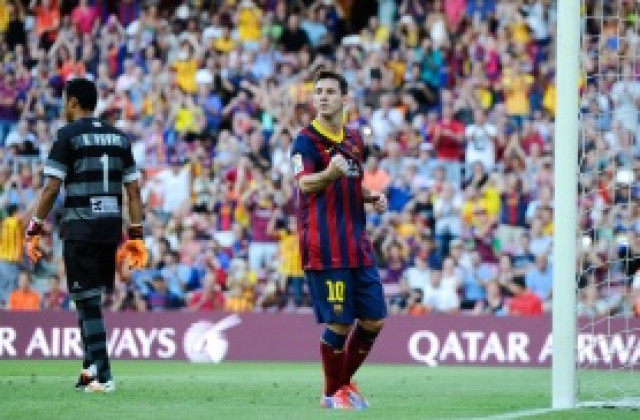 ВИДЕО: Първите 7: Барса помете пода с Леванте