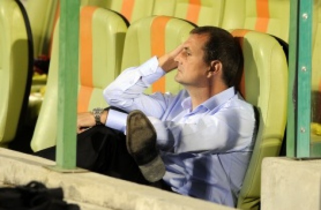 Загорчич: Изпуснахме Левски, не съм доволен