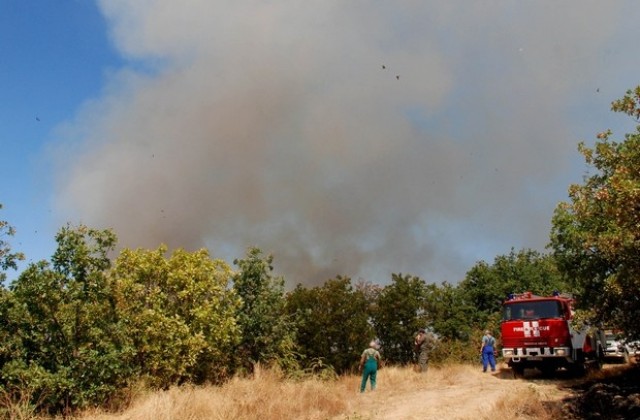 От пожарната предупреждават: Ударното разчистване на пасища може да ни подпали