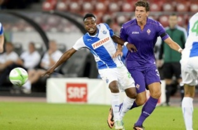 ВИДЕО: Фиорентина гледа към групите на Лига Европа след успех над Грасхопърс