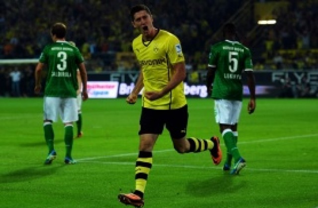 ВИДЕО: Дортмунд изтърва разгром, но все пак би Вердер