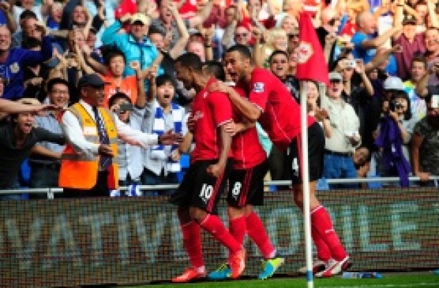 Кардиф шокира Сити, Тотнъм би със спорна дузпа