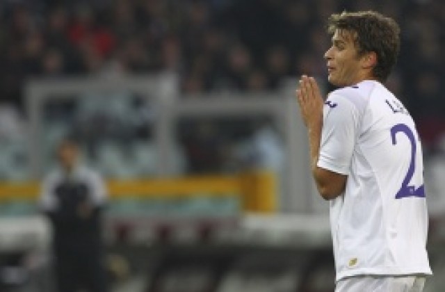 Монтела изрита Ляич от първия отбор на Фиорентина