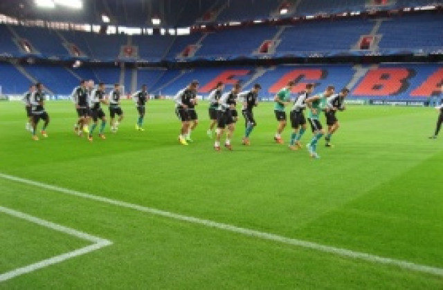 СНИМКИ: Лудогорец усети „Санкт Якоб“ в Базел