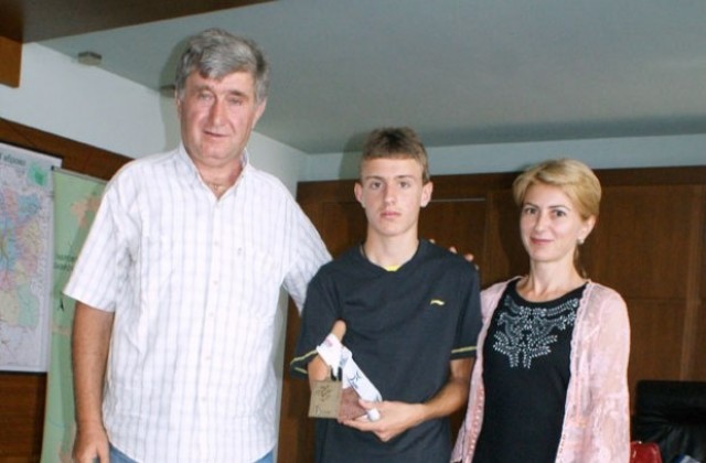 Кметът поздрави Християн Стоянов за шампионската титлата