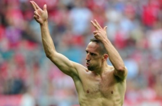 Франк Рибери надви Меси и Роналдо за Най-добър в Европа