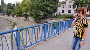 Река Хасковска потече в червено