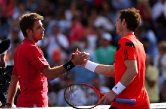 Вавринка детронира шампиона Мъри, следва полуфинал с Джокович