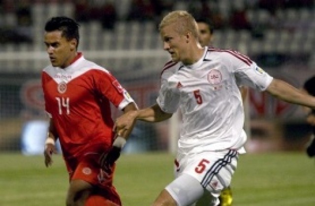 Дания спечели в Малта с автогол