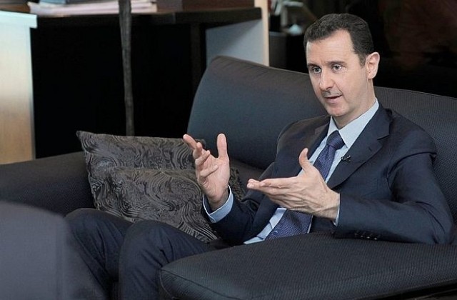 Башар Асад отрече всяка отговорност химическа атака