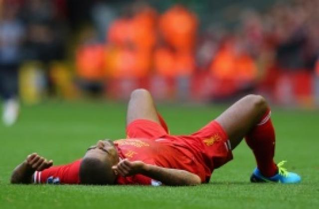 Ливърпул загуби Глен Джонсън за 10 седмици