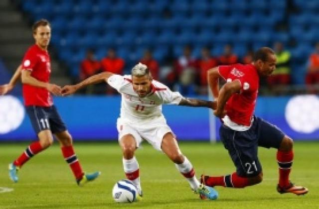 Швейцария игра за България срещу Норвегия