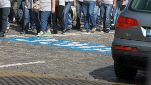 Протест срещу платеното паркиране в столицата