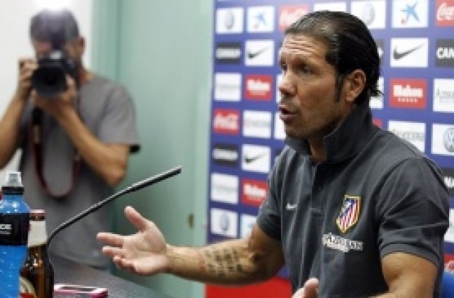 Симеоне: Да не се превъзбуждаме, сезонът е дълъг