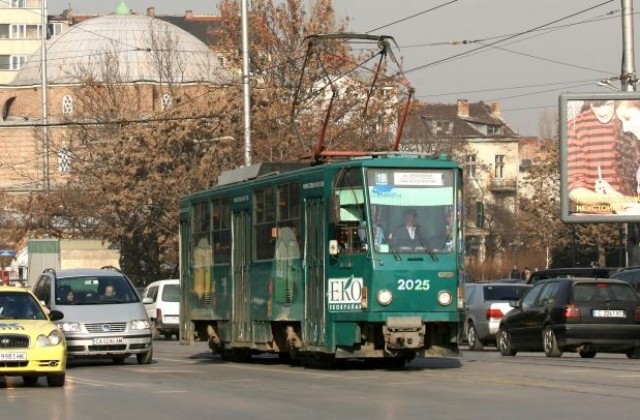 Трамваите по линия номер 6 - с променен маршрут