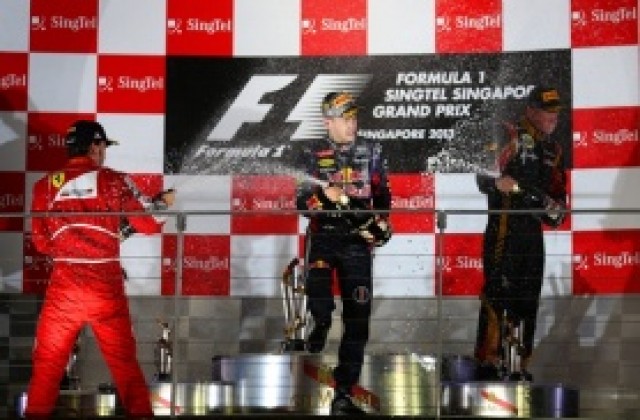 За трета поредна година Фетел е владетелят на Сингапур