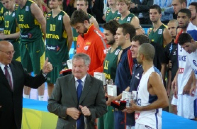 Тони Паркър е MVP на Евробаскет 2013