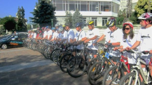 Състезание с велосипеди по повод Седмицата на мобилността