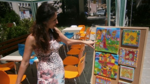 Ива Пенчева направи найдългата рисунка в България ще кандидатства за