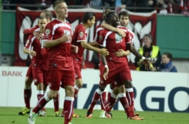 Кайзерслаутерн се разправи с елитния Херта за Купата на Германия