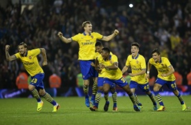 Арсенал оцеля след невероятен мач за Купата, стигна с дузпи до 4-ти кръг и Челси