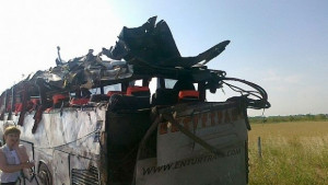 За автобусаубиец в понеделник