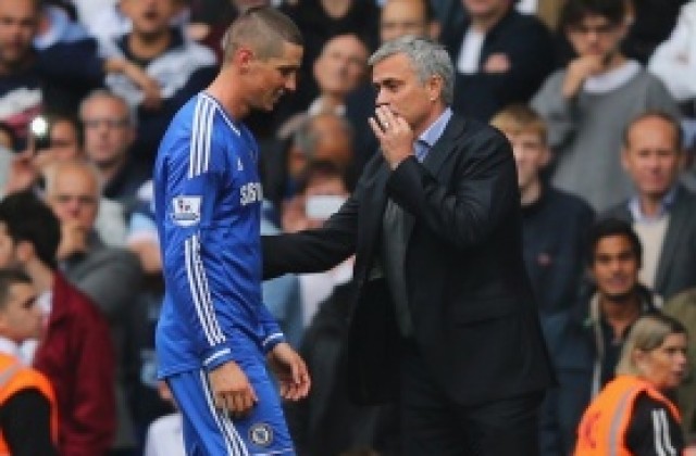 Щастливия скочи на съдията заради червения картон на Торес