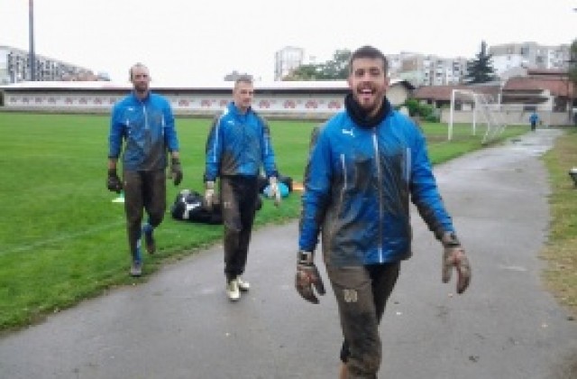 СНИМКИ: Левски се готви за дербито с Локомотив София с 28 футболисти