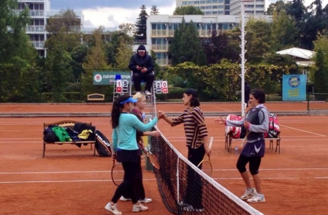 Отпаднаха поставените под №1 и 2 при двойките в Albena open