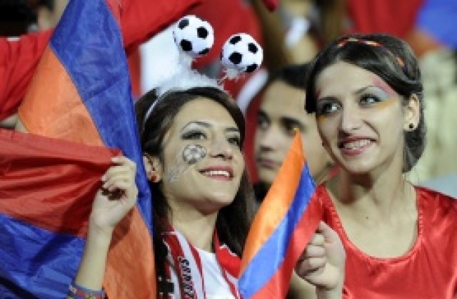 Армения закрива тренировките до мача с България, каза състава