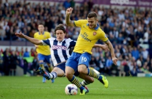 ВИДЕО: Победната серия на Арсенал приключи на „Дъ Хоутърнс“