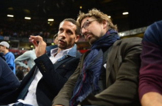 СНИМКИ: Футболните звезди на Манчестър се събраха да гледат баскетбол от друго ниво