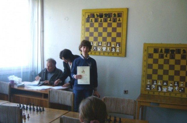 Мория Грин спечели Есенният шахматен турнир на ОДК