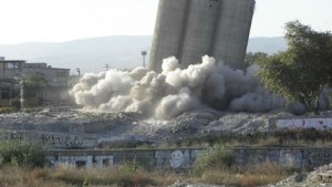 Взривиха силозите в Благоевград от третия път