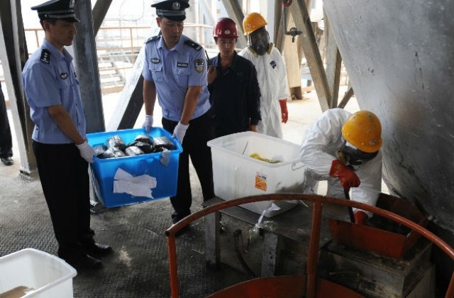 В Тайван задържаха 100 кг хероин