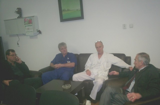 Академик Съботинов благодари на болницата