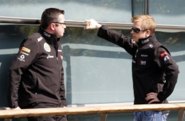 Кими продължи студената война в Лотус – тънко оплю болида