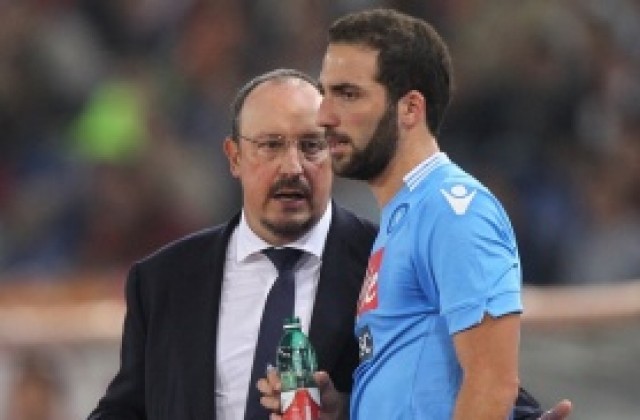 Рафа Бенитес взе Игуаин за мача срещу Марсилия