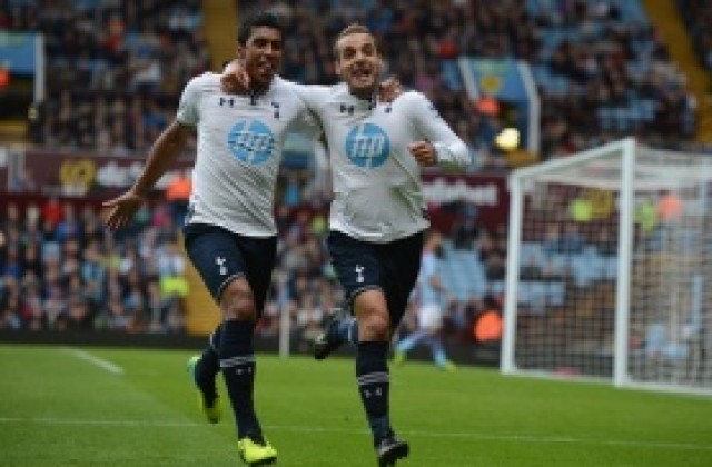 ВИДЕО: Солдадо вдъхнови Тотнъм за успех над Астън Вила, Тонев поигра в края